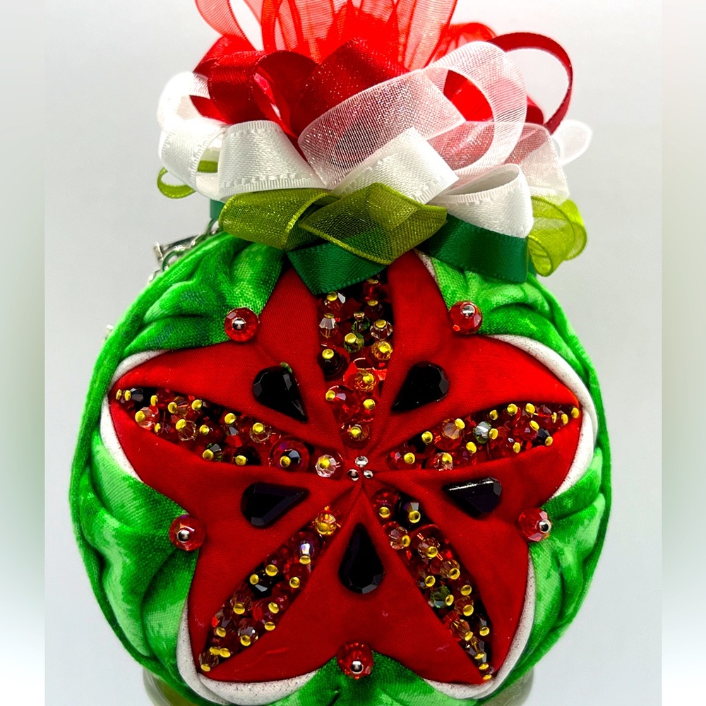 No-Sew Quilted Ornaments